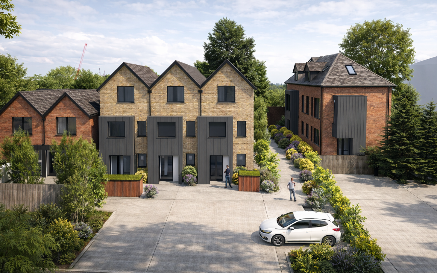 Church road after cgi